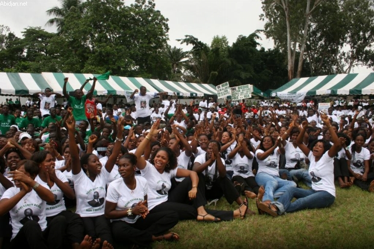 Meeting du Pdci-Rda à Port-Bouet : KKB harangue les militants pour la victoire de  Bédié